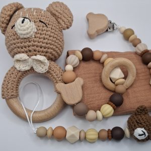 דובי חום (עם שם התינוק/ת)