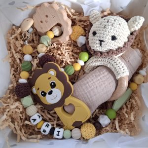 אריה בג'ונגל (עם שם התינוק/ת)